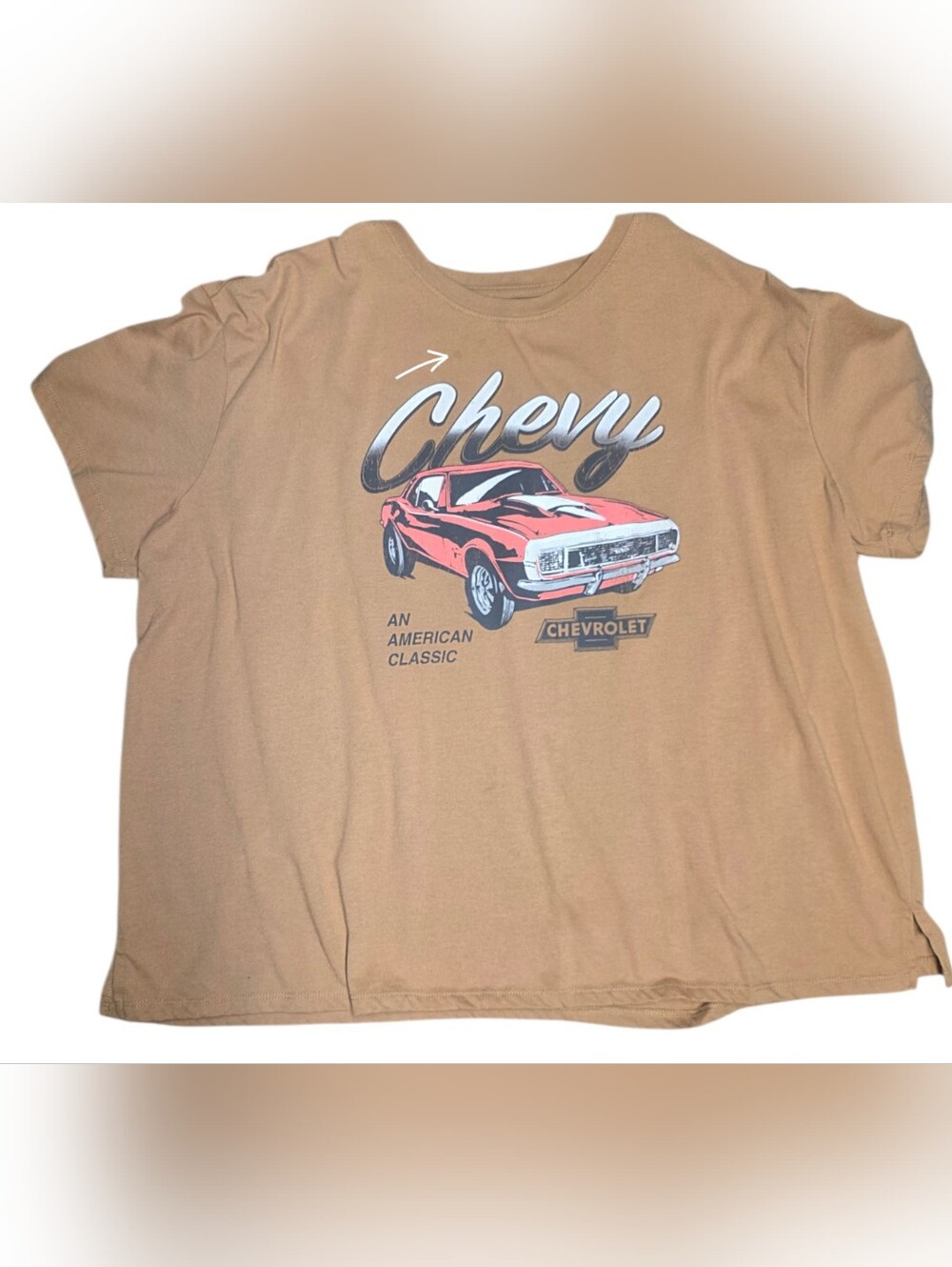 Chevy Camaro Graphic Womens Tshirt 1X